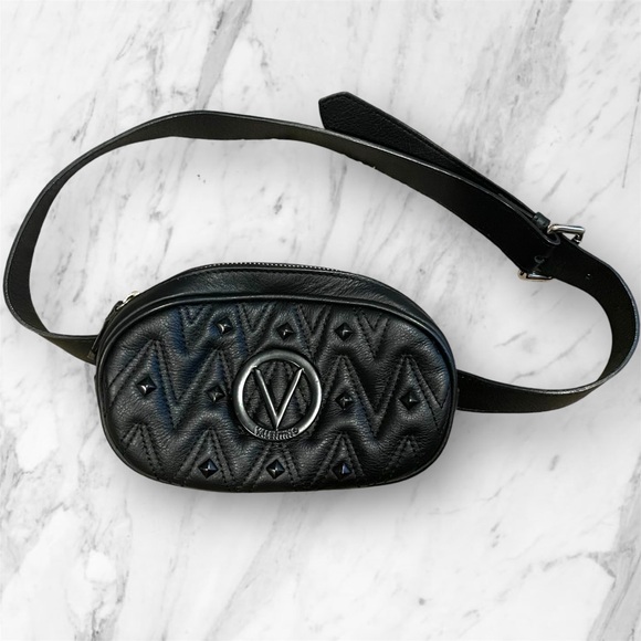 Valentino By Mario Valentino Handbags - EUC Valentino Stud leather belt bag with dustbag ⭐️